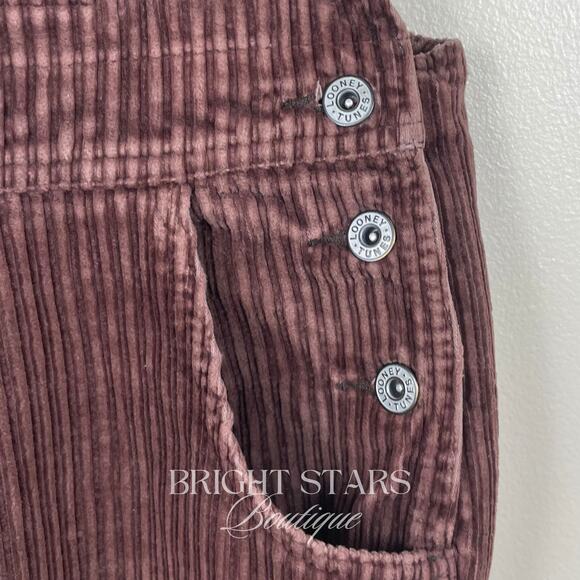 Extremely Rare Vintage Taz Brown Corduroy Overalls ASO Willow Rosenberg BtVS - Picture 8 of 9